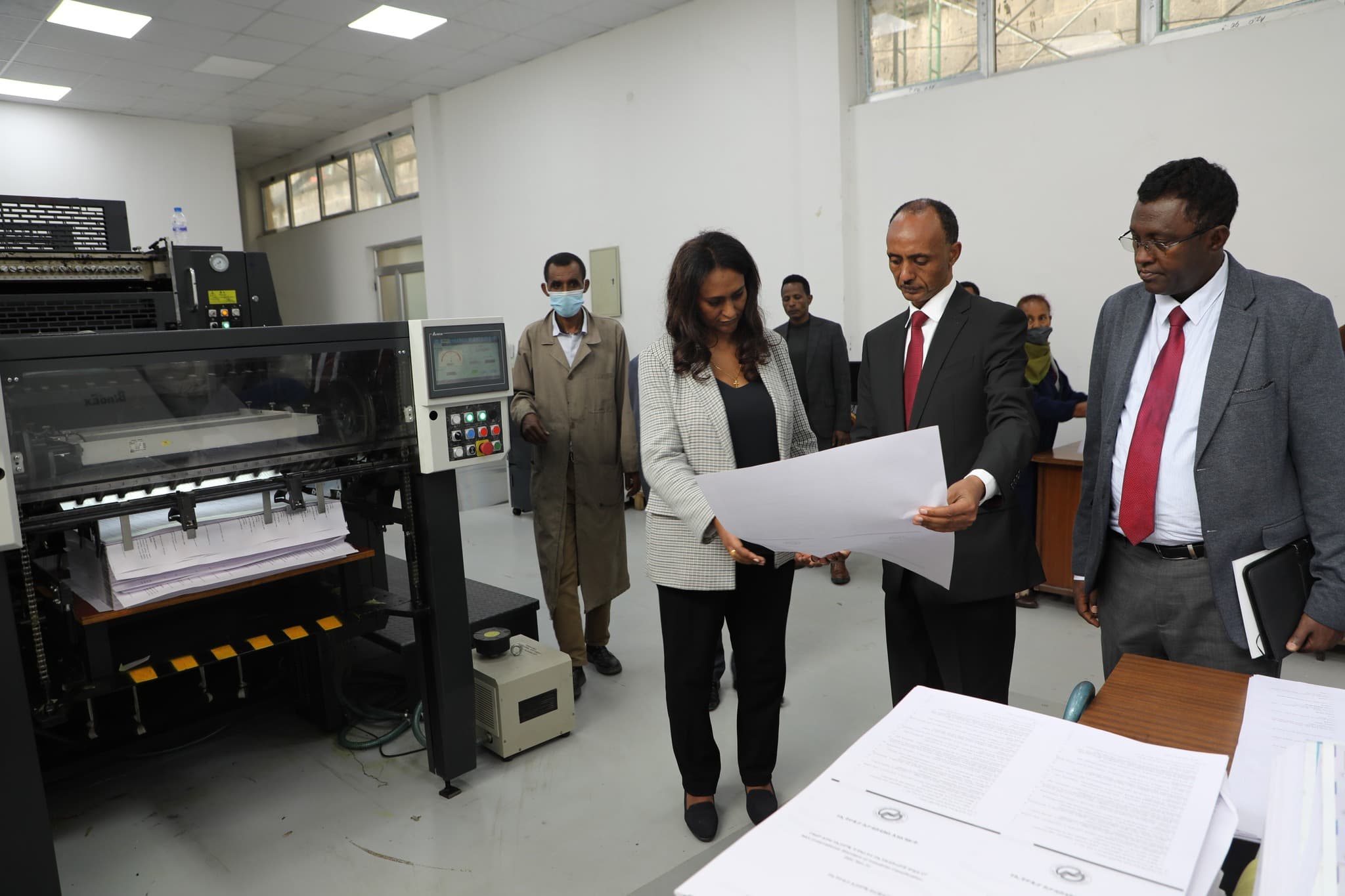 የተቋሙ የሪፎርም ሥራዎች ተጎበኙ 5 550463337 776333335285224 3267889274626615160 n