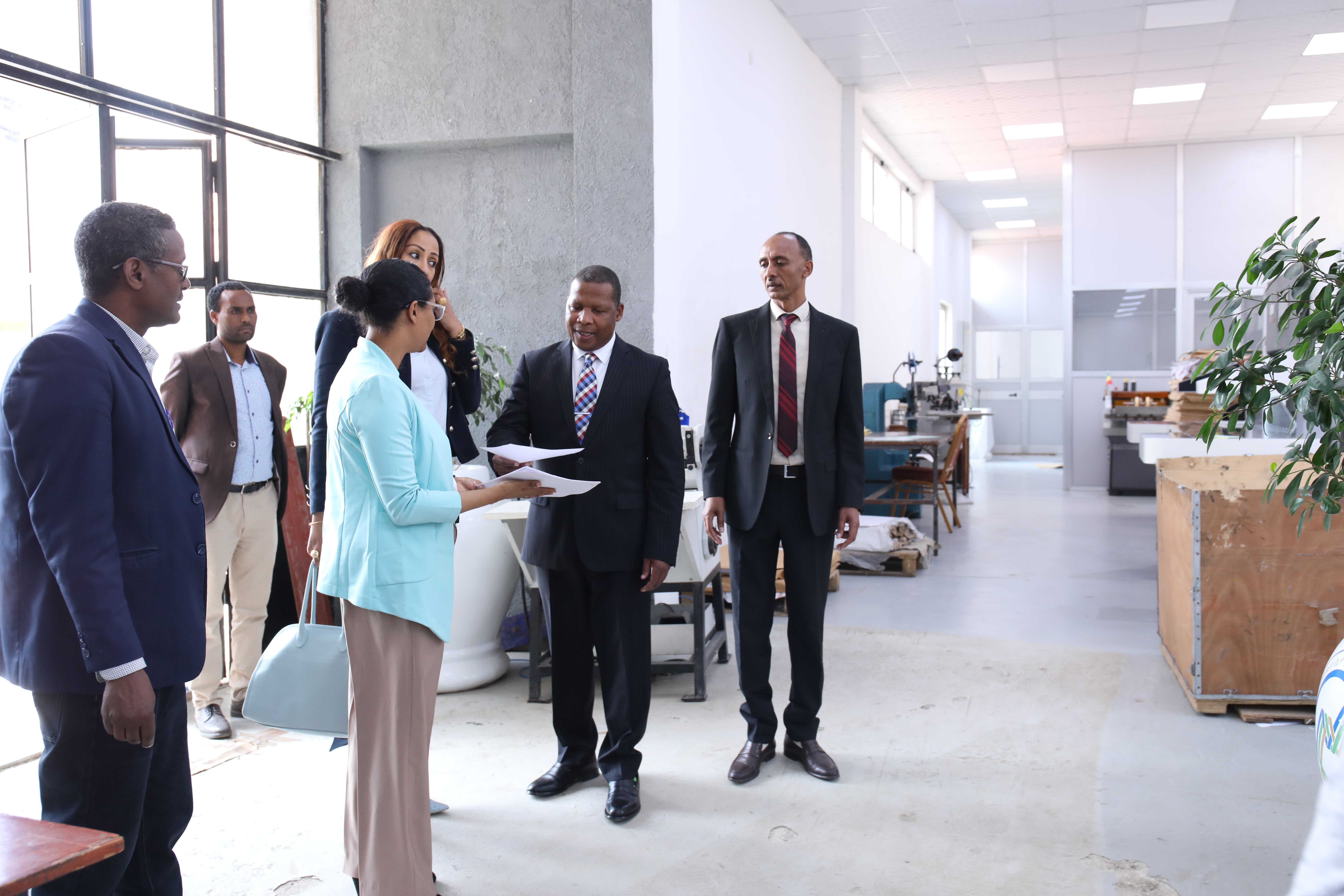 የዓለም አቀፍ የሥራ ድርጅት (ILO) ለተቋሙ ድጋፍ አደረገ 7 aa3a0032