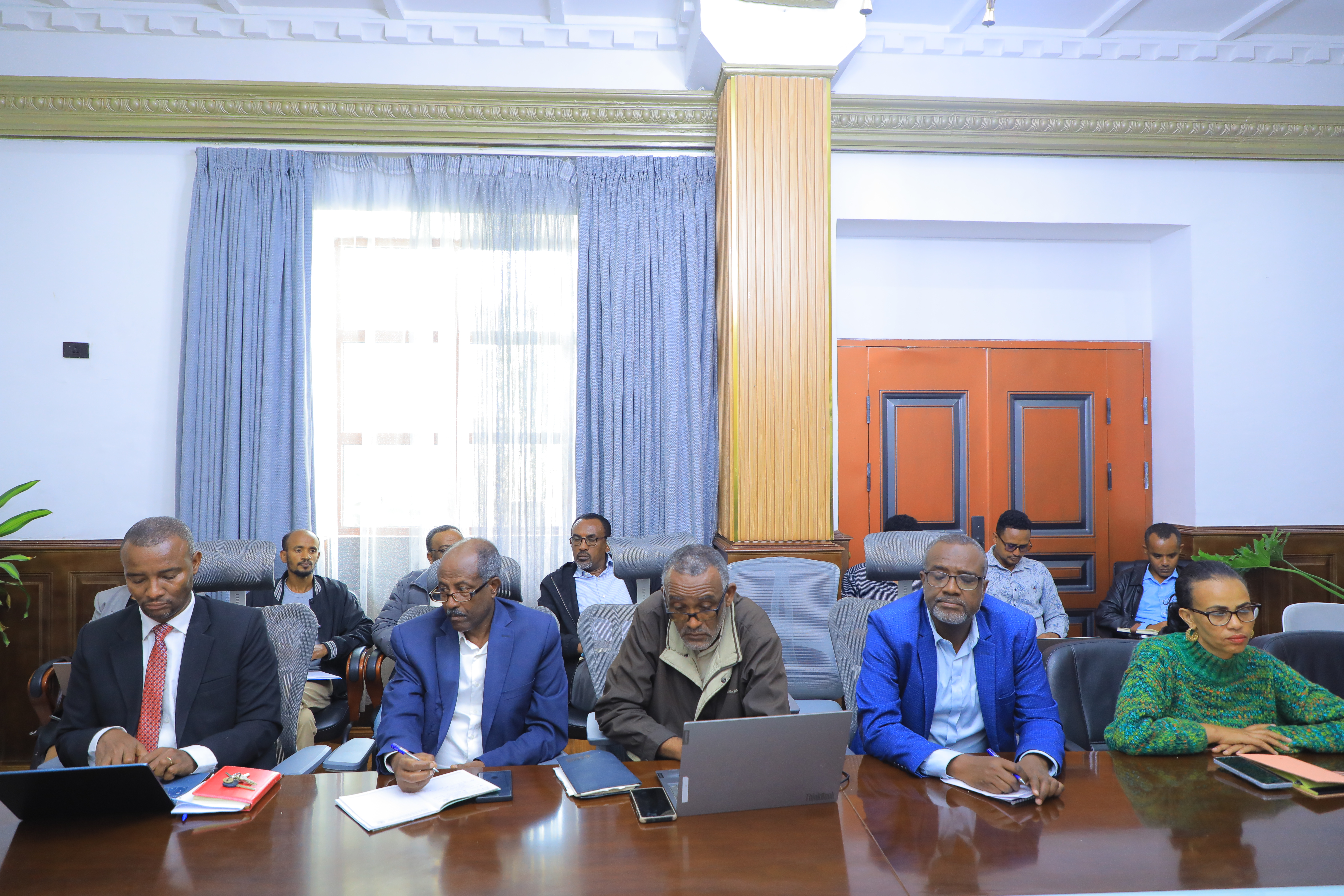 የኢኮኖሚ ድርጅቶች ቆጠራ የመጀመሪያ ዙር አፈፃፀምና የሁለተኛ ዙር ቆጠራ ዝግጅት ላይ ከባለድርሻ አካላት ጋር ውይይት ተደረገ 3 1t8a7409