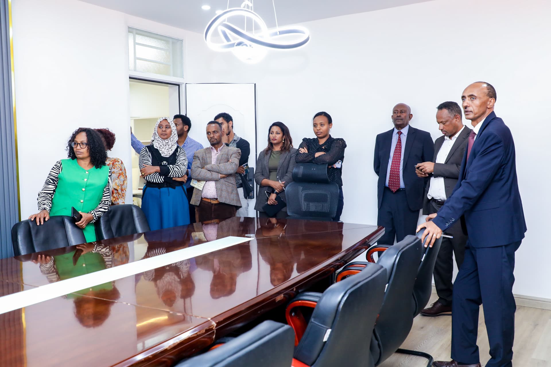 በተቋሙ የስራ ጉብኝት ተደረገ 1 img 20260604 142456 897