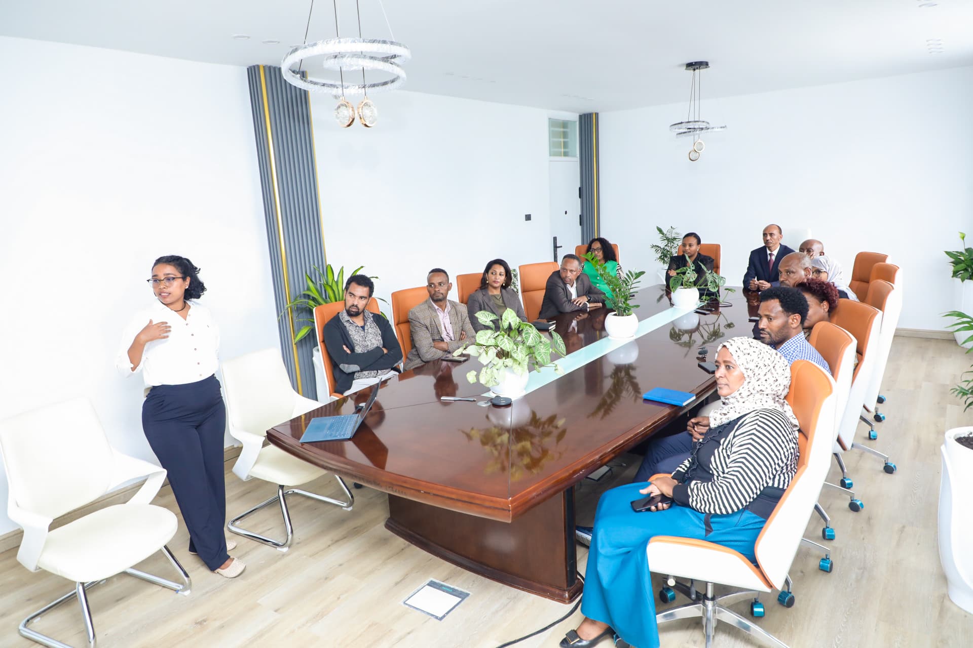 በተቋሙ የስራ ጉብኝት ተደረገ 3 img 20260604 142614 470
